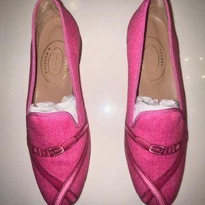 NEW Stubbs & Wootton Women's Cinch Bubblegum Pink Slipper Loafer Size 11